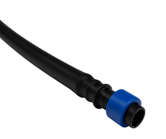 Tramo tubería  pe con enlace cinta-tubería